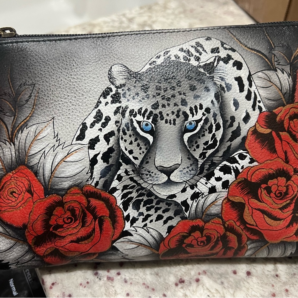 Anuschka crossbody purse